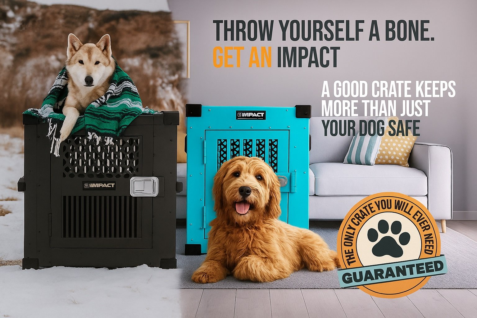 Why Impact Dog Crates Are the Best Pet Safety and Comfort Option
