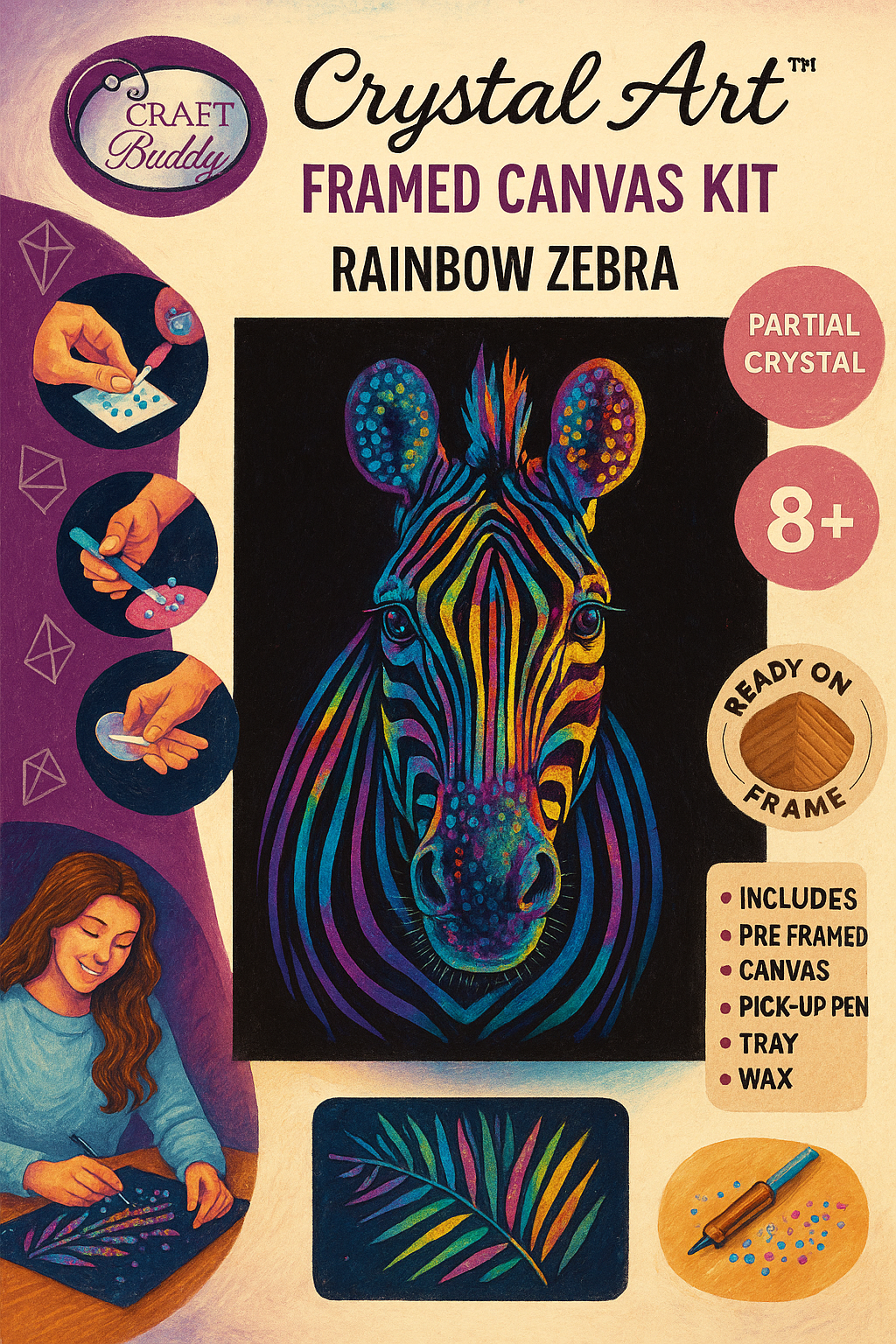 Craft Buddy Spark Your Creativity with Crystal Art & DIY Craft Kits