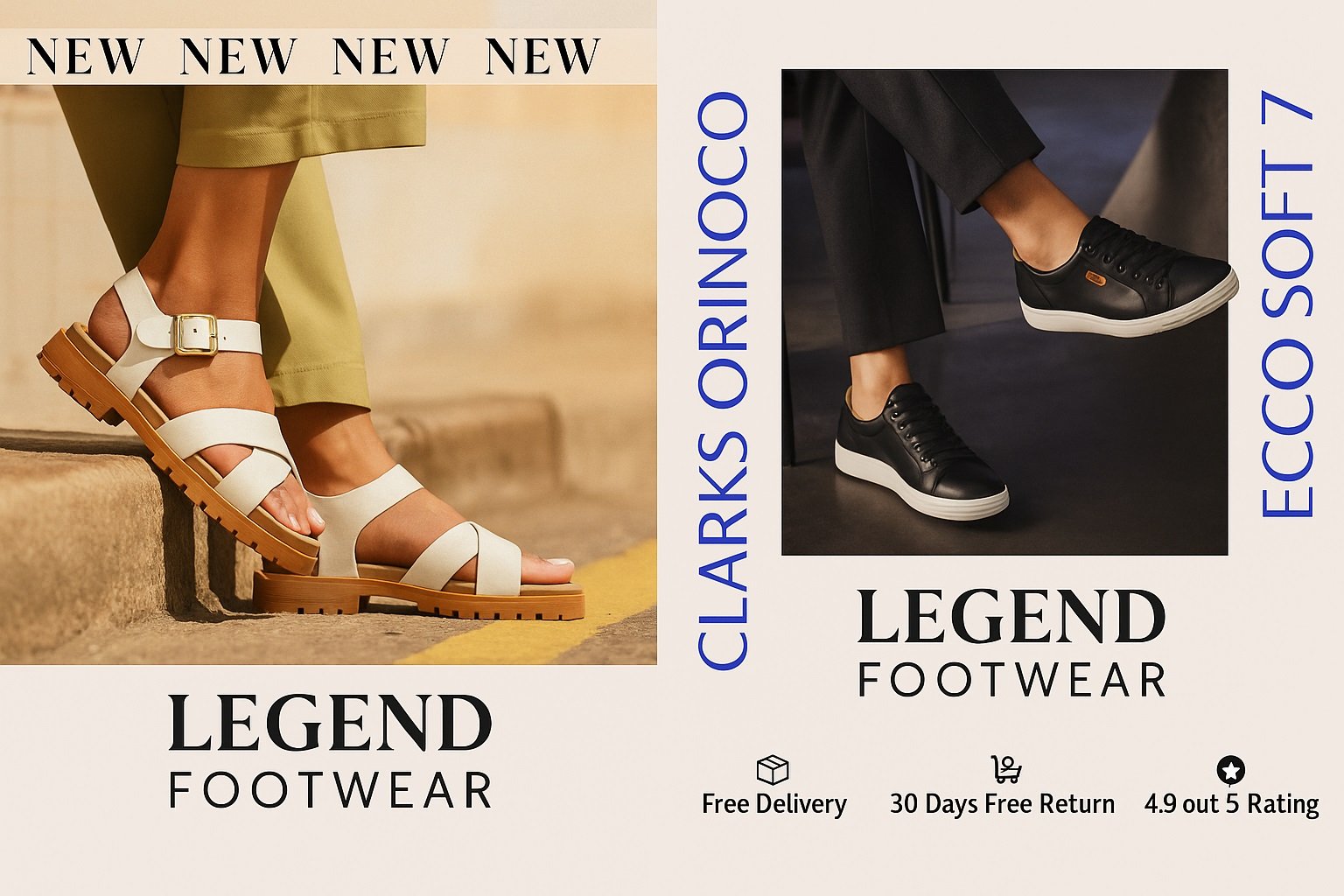 Step into Style: Discover Why Legend Footwear is the UK's Go-To for Branded Shoes