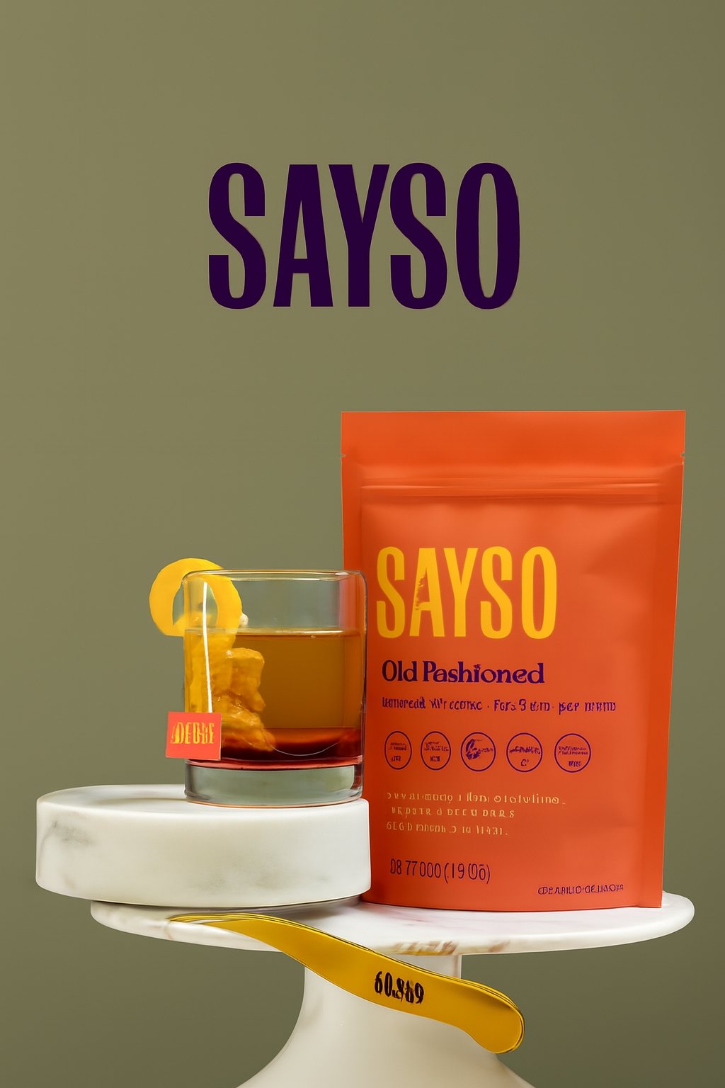 Sayso  Revolutionizing the Drink Experience through Luxury Cocktail and Tea Infusions