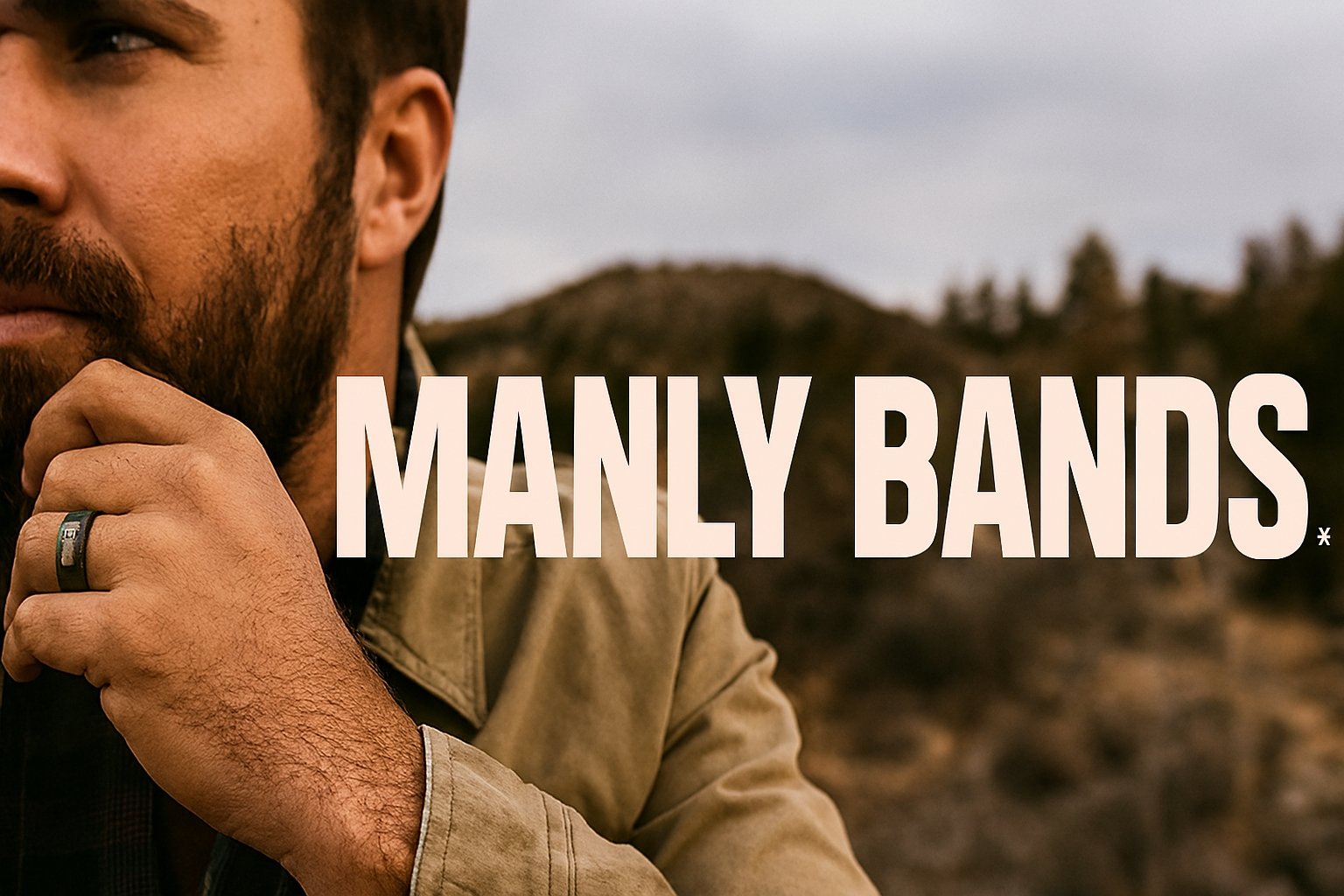 Discovery of Manly Bands Designed for the Bravest Modern Groom